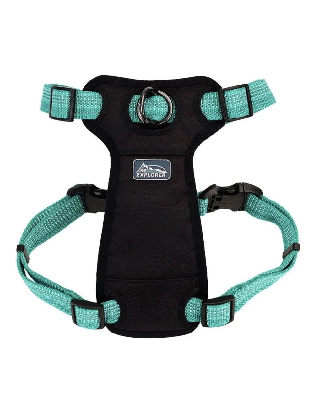 Coastal K9 Explorer Large Dog Harness Turquoise
